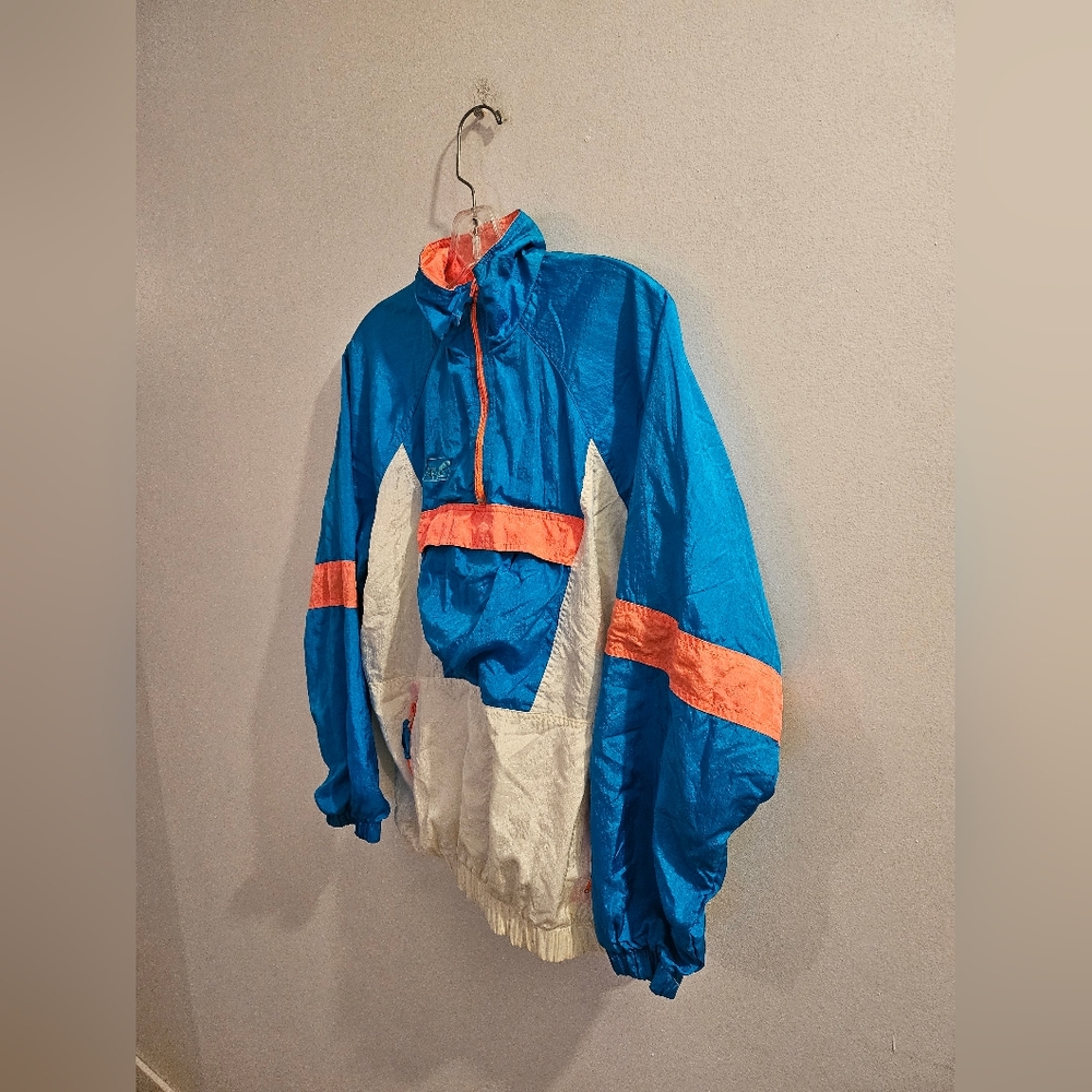 Vintage 1980's Pace Setter Retro Colored Windbreaker | Size Medium - Picture 6 of 7